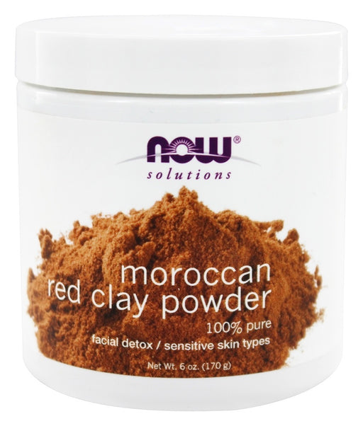 now-foods-solutions-moroccan-red-clay-powder-6-oz-170-g - Supplements-Natural & Organic Vitamins-Essentials4me