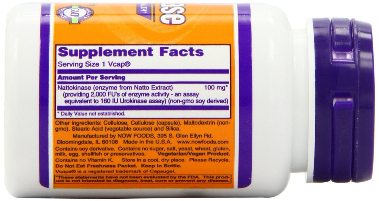 now-foods-nattokinase-100-mg-60-vcaps - Supplements-Natural & Organic Vitamins-Essentials4me