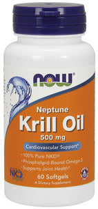 now-foods-krill-oil-neptune-500-mg-60-softgels - Supplements-Natural & Organic Vitamins-Essentials4me