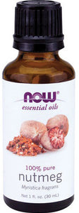 now-foods-essential-oils-nutmeg-oil-1-fl-oz-30-ml - Supplements-Natural & Organic Vitamins-Essentials4me