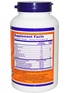 now-foods-omega-3-200-softgels - Supplements-Natural & Organic Vitamins-Essentials4me