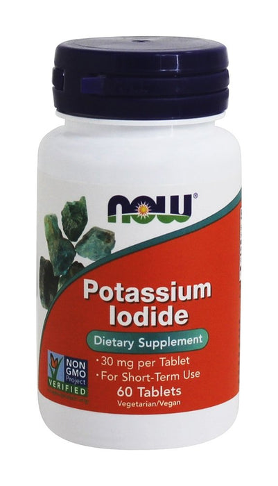 now-foods-potassium-iodide-30-mg-60-vegetarian-tablets - Supplements-Natural & Organic Vitamins-Essentials4me