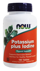 now-foods-potassium-plus-iodine-180-tablets - Supplements-Natural & Organic Vitamins-Essentials4me