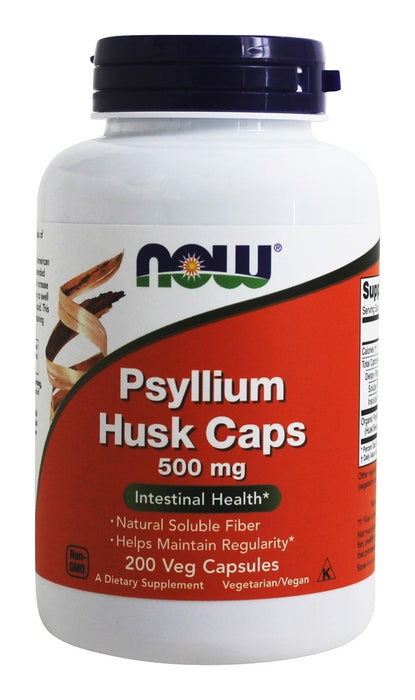 now-foods-psyllium-husk-500-mg-200-capsules - Supplements-Natural & Organic Vitamins-Essentials4me