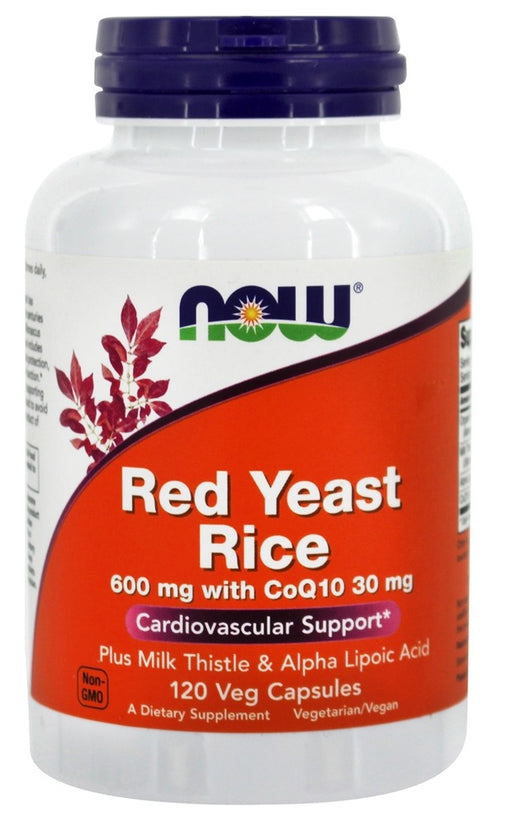now-foods-red-yeast-rice-with-coq10-600-mg-120-veg-capsules - Supplements-Natural & Organic Vitamins-Essentials4me