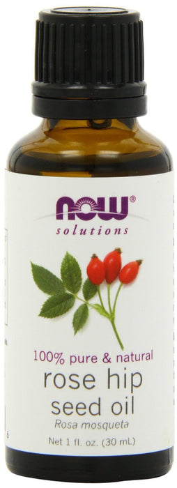 now-foods-essential-oils-rose-hip-seed-oil-1-fl-oz - Supplements-Natural & Organic Vitamins-Essentials4me