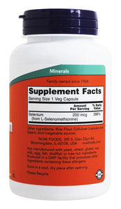 now-foods-selenium-200-mcg-180-vegetarian-capsules - Supplements-Natural & Organic Vitamins-Essentials4me