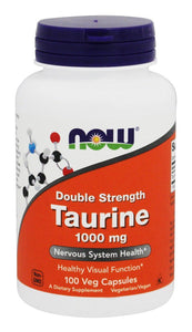 now-foods-taurine-double-strength-1000-mg-100-capsules - Supplements-Natural & Organic Vitamins-Essentials4me