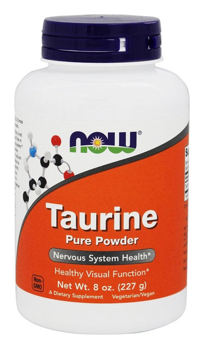 now-foods-taurine-pure-powder-227-g-8-oz - Supplements-Natural & Organic Vitamins-Essentials4me