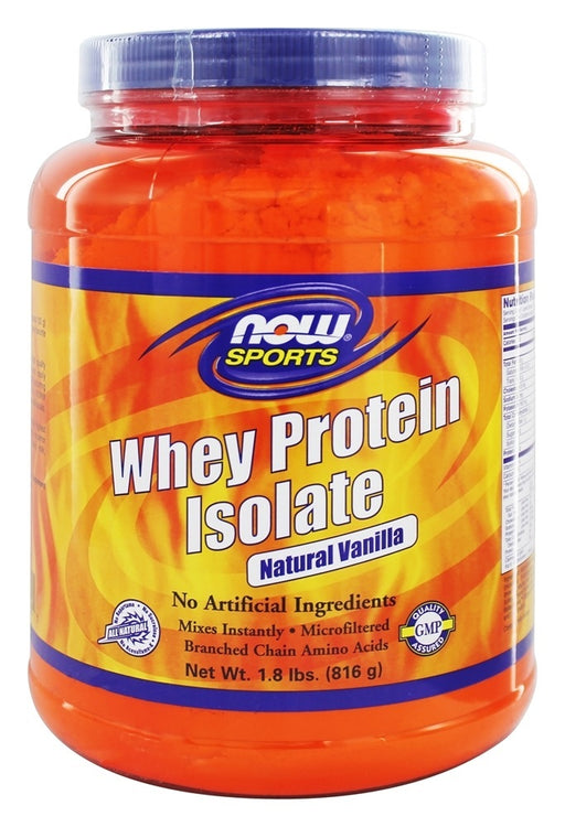 now-foods-whey-protein-isolate-vanilla-1-8-lbs-816-g - Supplements-Natural & Organic Vitamins-Essentials4me