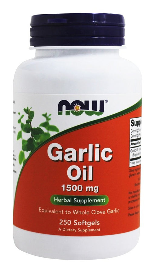 now-foods-garlic-oil-1500-mg-250-softgels - Supplements-Natural & Organic Vitamins-Essentials4me