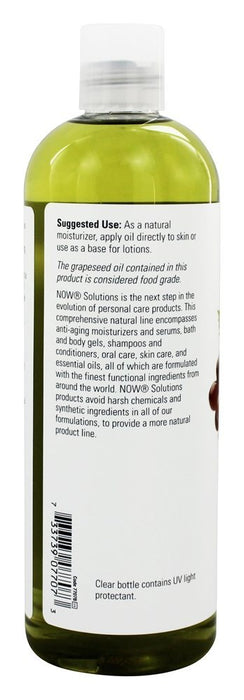 now-foods-grapeseed-oil-16-oz - Supplements-Natural & Organic Vitamins-Essentials4me