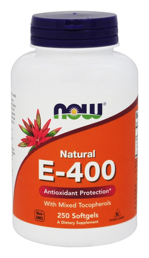 now-foods-e400-mixed-tocopherols-250-softgels - Supplements-Natural & Organic Vitamins-Essentials4me