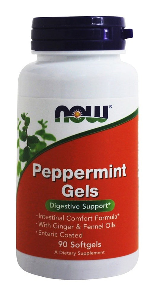 now-foods-peppermint-gels-90-softgels - Supplements-Natural & Organic Vitamins-Essentials4me