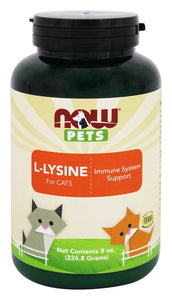 now-foods-now-pets-l-lysine-for-cats-8-oz-226-8-g - Supplements-Natural & Organic Vitamins-Essentials4me