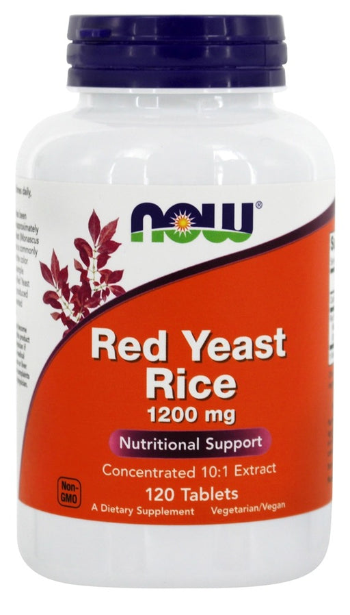now-foods-red-yeast-rice-1200-mg-120-tablets - Supplements-Natural & Organic Vitamins-Essentials4me