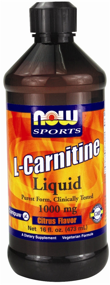 now-foods-sports-l-carnitine-liquid-citrus-flavor-1000-mg-16-fl-oz - Supplements-Natural & Organic Vitamins-Essentials4me