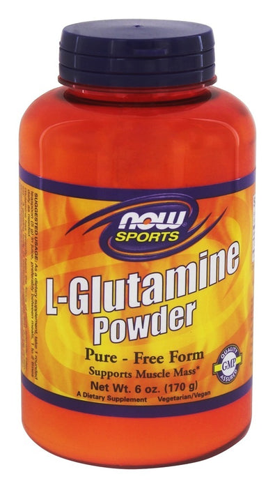 now-foods-l-glutamine-powder-100-pure-free-form-170-g-750-mg-6-oz - Supplements-Natural & Organic Vitamins-Essentials4me