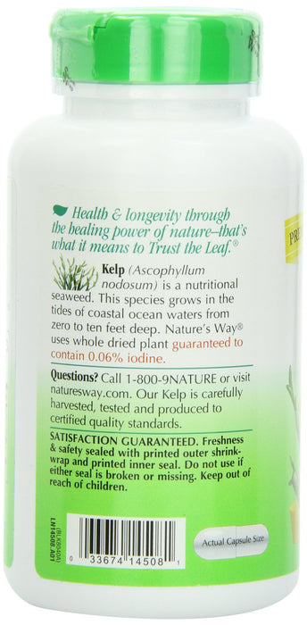 natures-way-kelp-180-capsules - Supplements-Natural & Organic Vitamins-Essentials4me