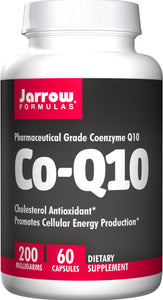 jarrow-formulas-co-q10-200-mg-60-capsules - Supplements-Natural & Organic Vitamins-Essentials4me