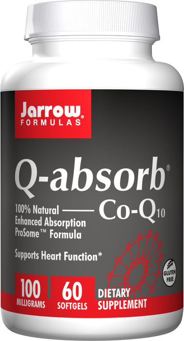 jarrow-formulas-q-absorb-100-mg-60-softgels - Supplements-Natural & Organic Vitamins-Essentials4me