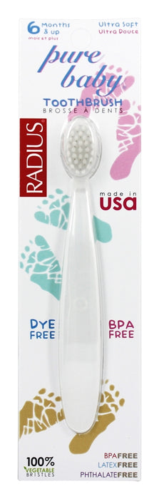 radius-toothbrush-pure-baby-ultra-soft-6-18-months - Supplements-Natural & Organic Vitamins-Essentials4me