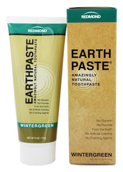 redmond-trading-company-earthpaste-wintergreen-4-oz-113-g - Supplements-Natural & Organic Vitamins-Essentials4me