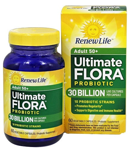 renew-life-ultimate-flora-probiotic-adult-50-30-billion-60-veggie-capsules - Supplements-Natural & Organic Vitamins-Essentials4me