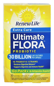 renew-life-extra-care-ultimate-flora-probiotic-30-billion-30-veggie-caps - Supplements-Natural & Organic Vitamins-Essentials4me