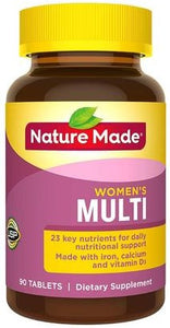 nature-made-multi-for-her-with-iron-calcium-90-tablets - Supplements-Natural & Organic Vitamins-Essentials4me