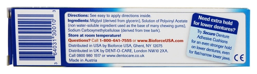 secure-denture-adhesive-waterproof-zinc-free-formerly-secure-denture-bonding-cream-1-4-oz - Supplements-Natural & Organic Vitamins-Essentials4me