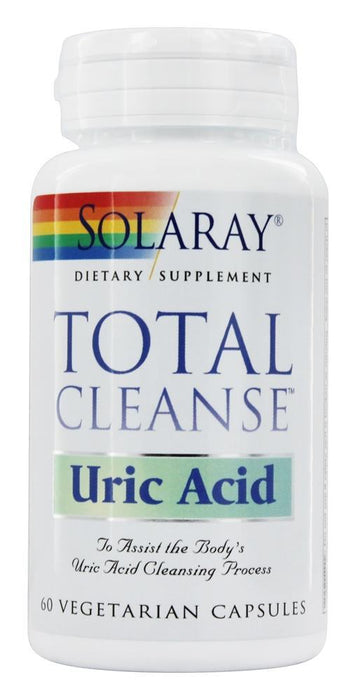 solaray-total-cleanse-uric-acid-60-vegetarian-capsules - Supplements-Natural & Organic Vitamins-Essentials4me