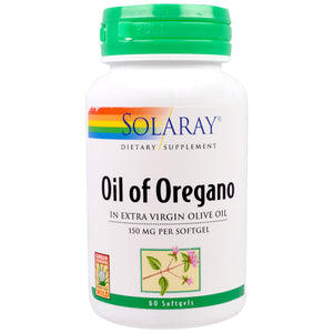 solaray-oil-of-oregano-150-mg-60-softgels - Supplements-Natural & Organic Vitamins-Essentials4me