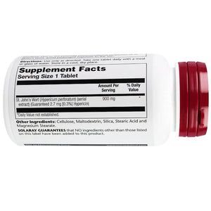 solaray-st-johns-wort-900-mg-60-tablets - Supplements-Natural & Organic Vitamins-Essentials4me