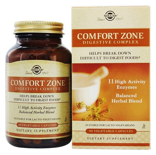 solgar-comfort-zone-digestive-complex-90-vegetarian-capsules - Supplements-Natural & Organic Vitamins-Essentials4me