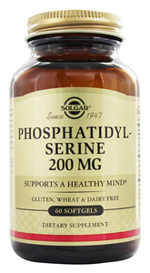 solgar-phosphatidylserine-200-mg-60-softgels - Supplements-Natural & Organic Vitamins-Essentials4me