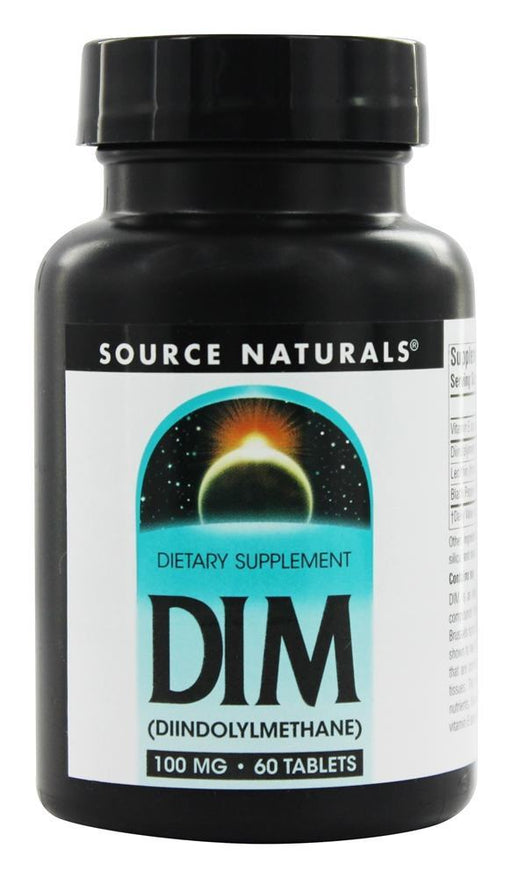 source-naturals-dim-diindolylmethane-100-mg-60-tablets - Supplements-Natural & Organic Vitamins-Essentials4me