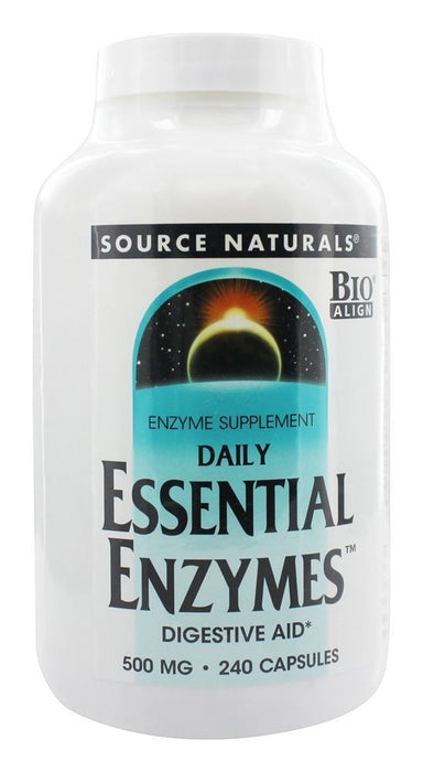 source-naturals-daily-essential-enzymes-500-mg-240-capsules - Supplements-Natural & Organic Vitamins-Essentials4me