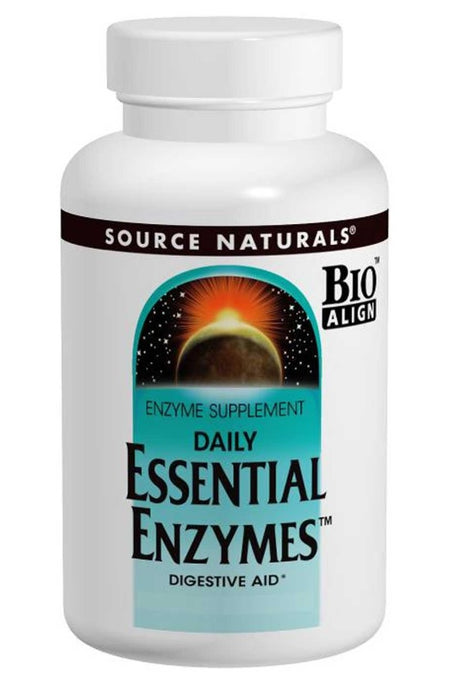 source-naturals-daily-essential-enzymes-500-mg-120-capsules - Supplements-Natural & Organic Vitamins-Essentials4me