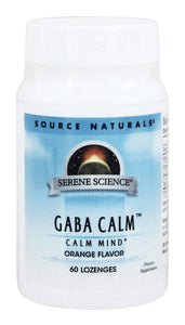 source-naturals-gaba-calm-sublingual-orange-flavored-60-lozenges - Supplements-Natural & Organic Vitamins-Essentials4me