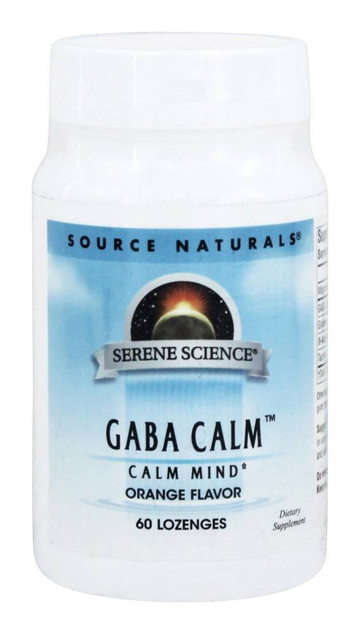 source-naturals-gaba-calm-sublingual-orange-flavored-60-lozenges - Supplements-Natural & Organic Vitamins-Essentials4me