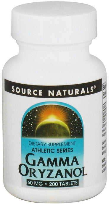 source-naturals-gamma-oryzanol-60-mg-200-tablets - Supplements-Natural & Organic Vitamins-Essentials4me