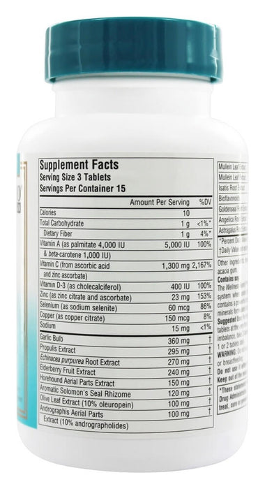 source-naturals-wellness-formula-herbal-defense-complex-45-tablets - Supplements-Natural & Organic Vitamins-Essentials4me