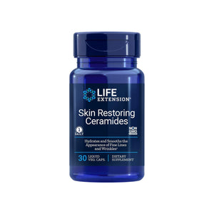life-extension-skin-restoring-ceramides-30-liquid-vegetarian-capsules - Supplements-Natural & Organic Vitamins-Essentials4me