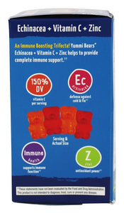 yummi-bears-echinacea-plus-vitamin-c-zinc-40-gummy-bears - Supplements-Natural & Organic Vitamins-Essentials4me