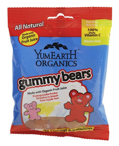 yummy-earth-organics-gummy-bears-2-5-oz - Supplements-Natural & Organic Vitamins-Essentials4me